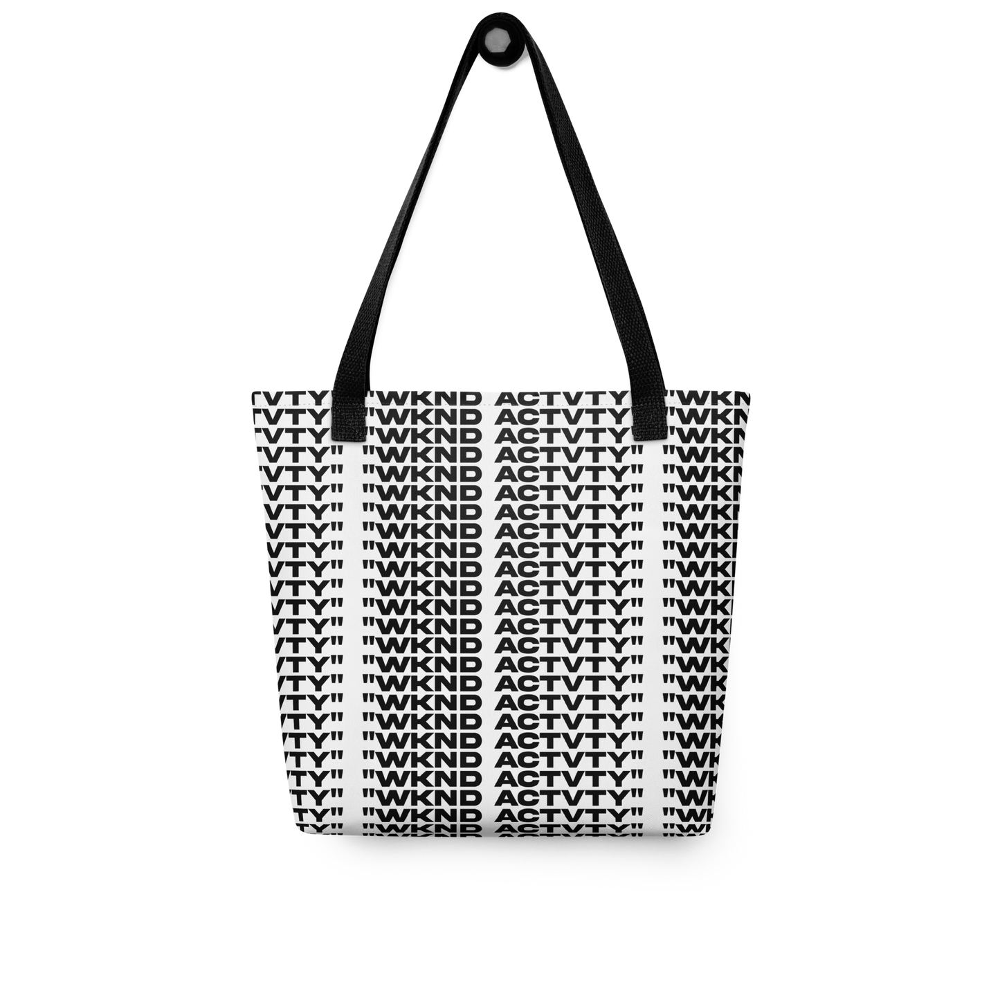 "wknd tote" for wknd essentials :)